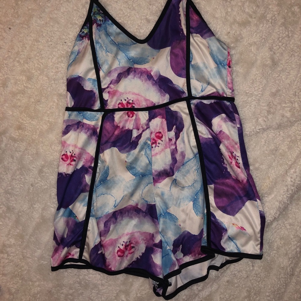 Floral Romper By Sunnyfair